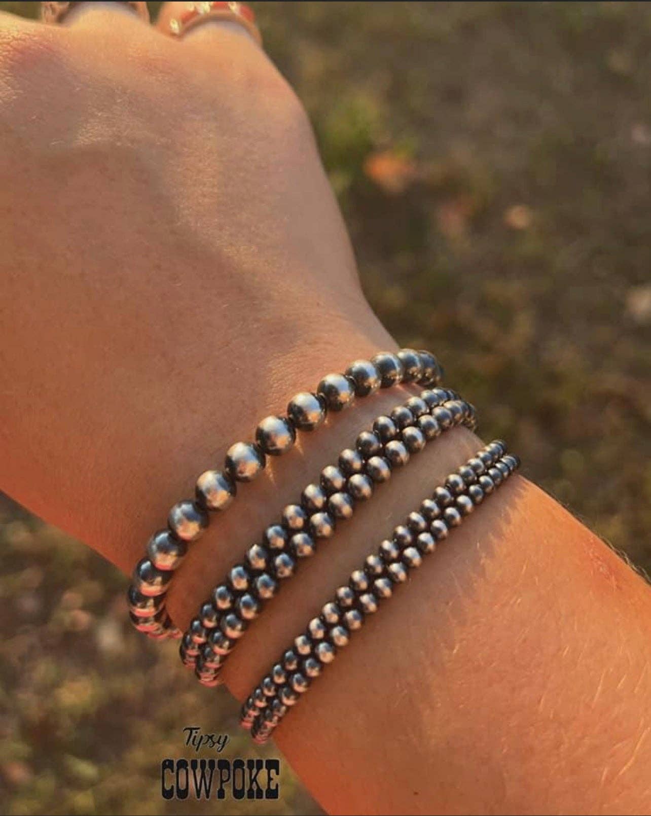 Stretchy Navajo Pearl Bracelets