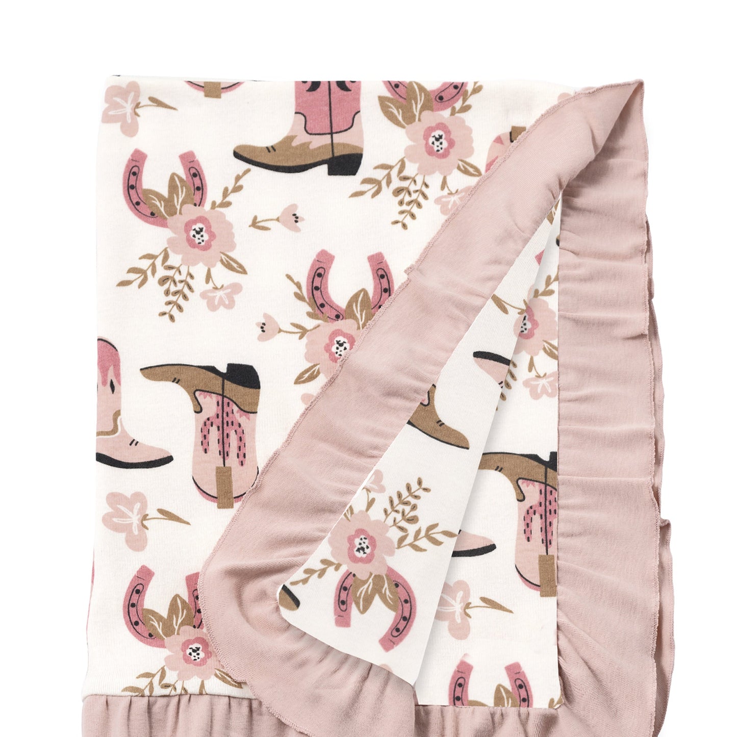 Cowgirl Boots Blanket
