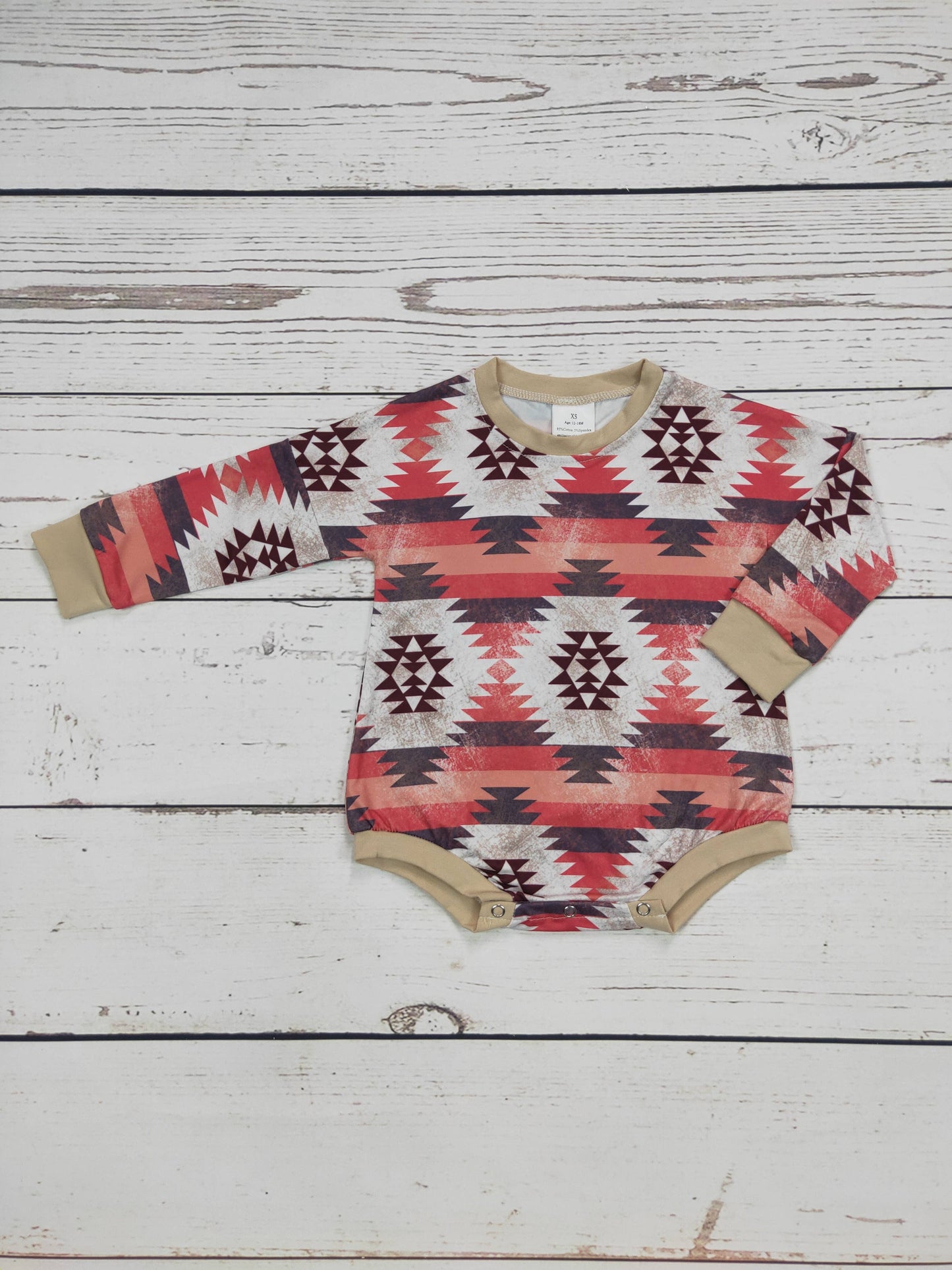Aztec Print Baby Onesie