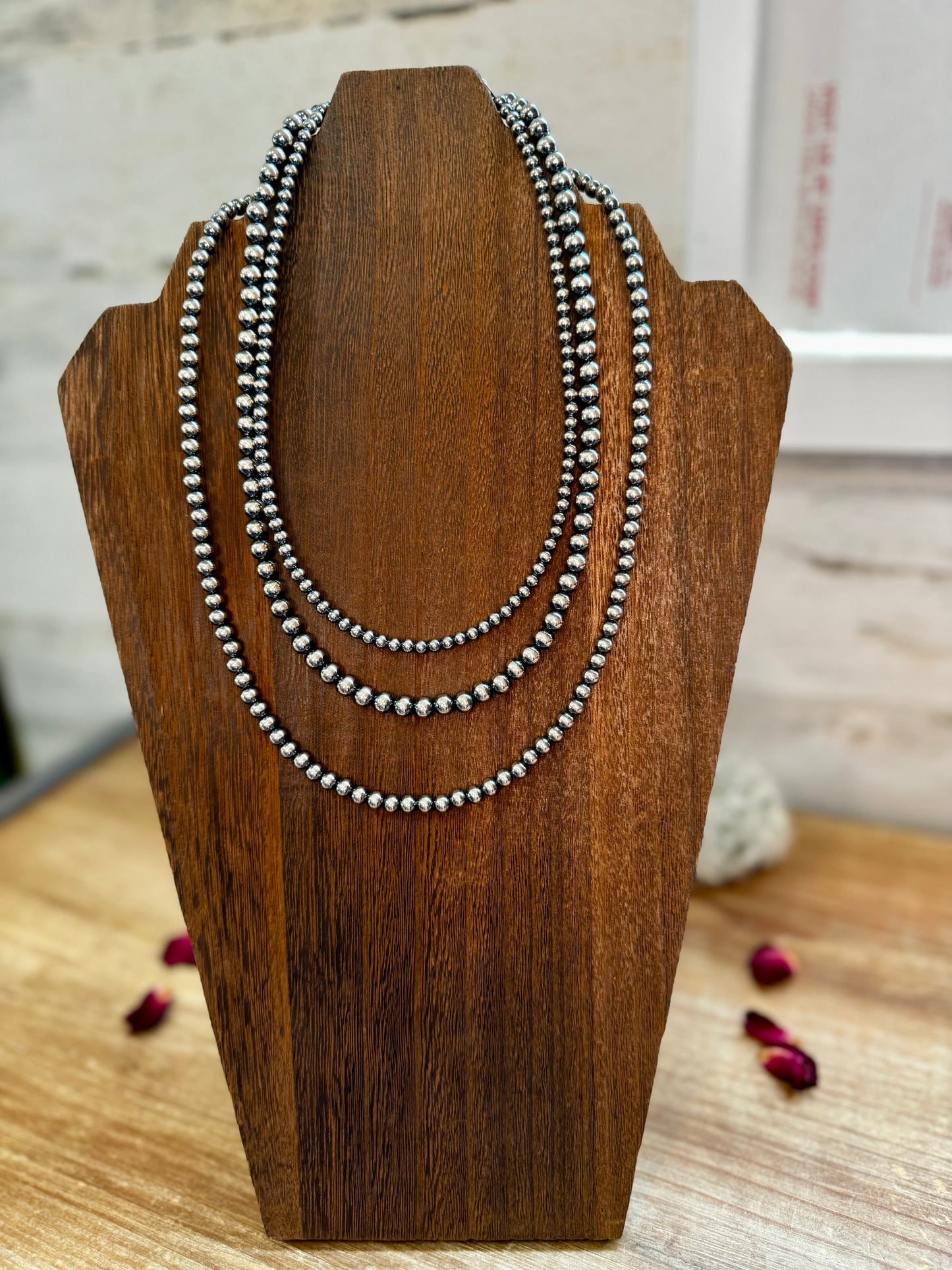 Build your own Sterling Silver Pearls Necklace!