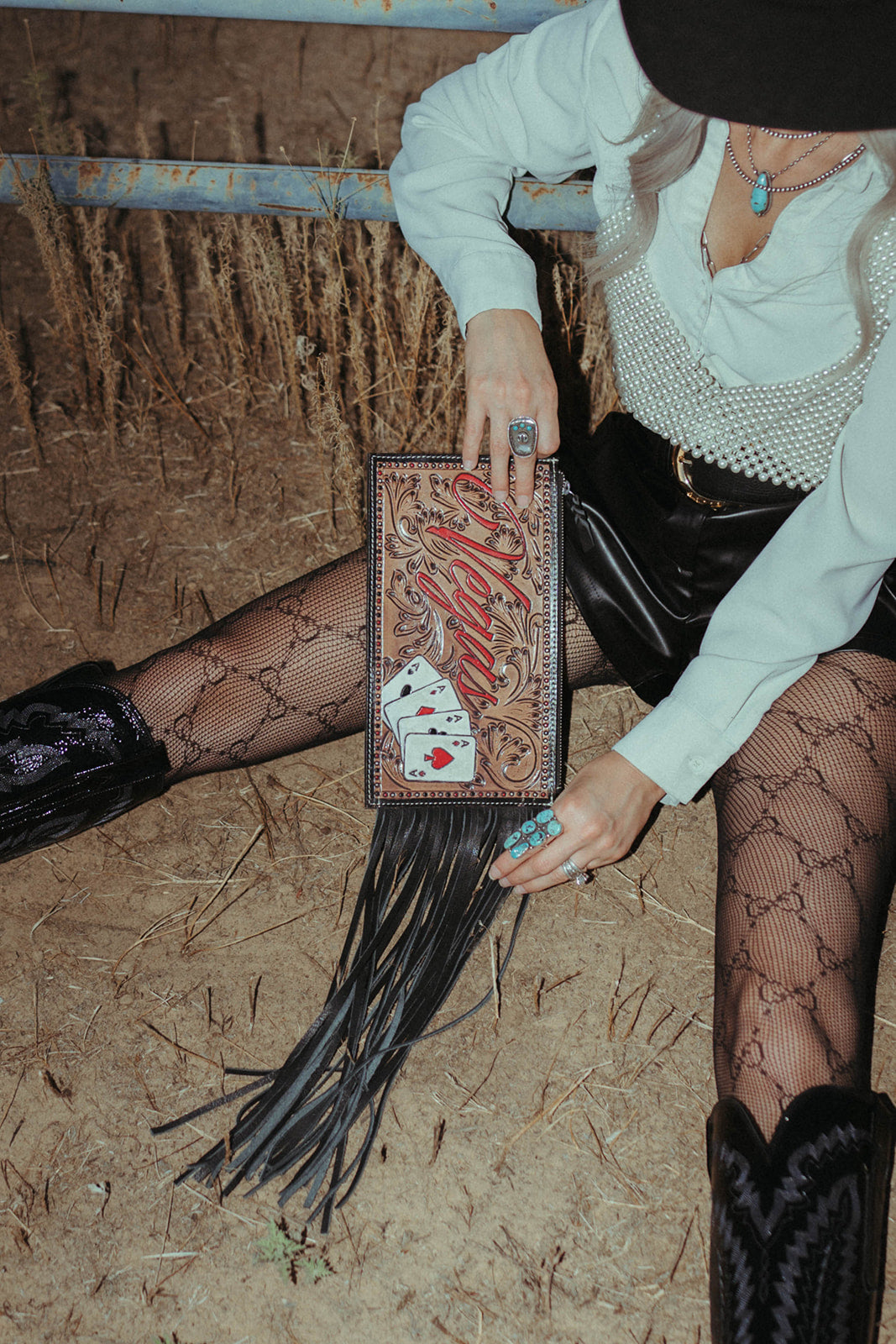 The Vegas Clutch Wristlet