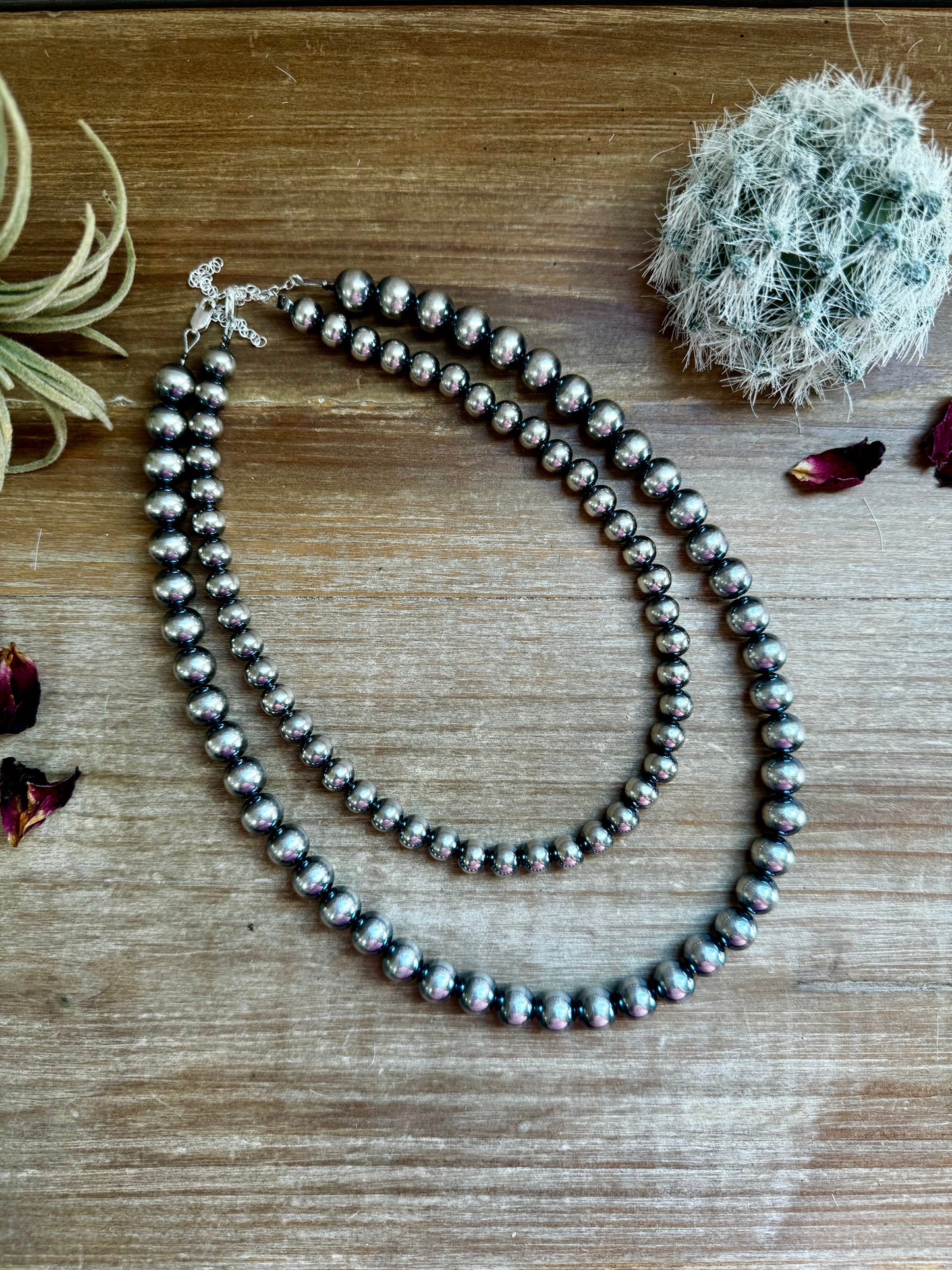 Build your own Sterling Silver Pearls Necklace!