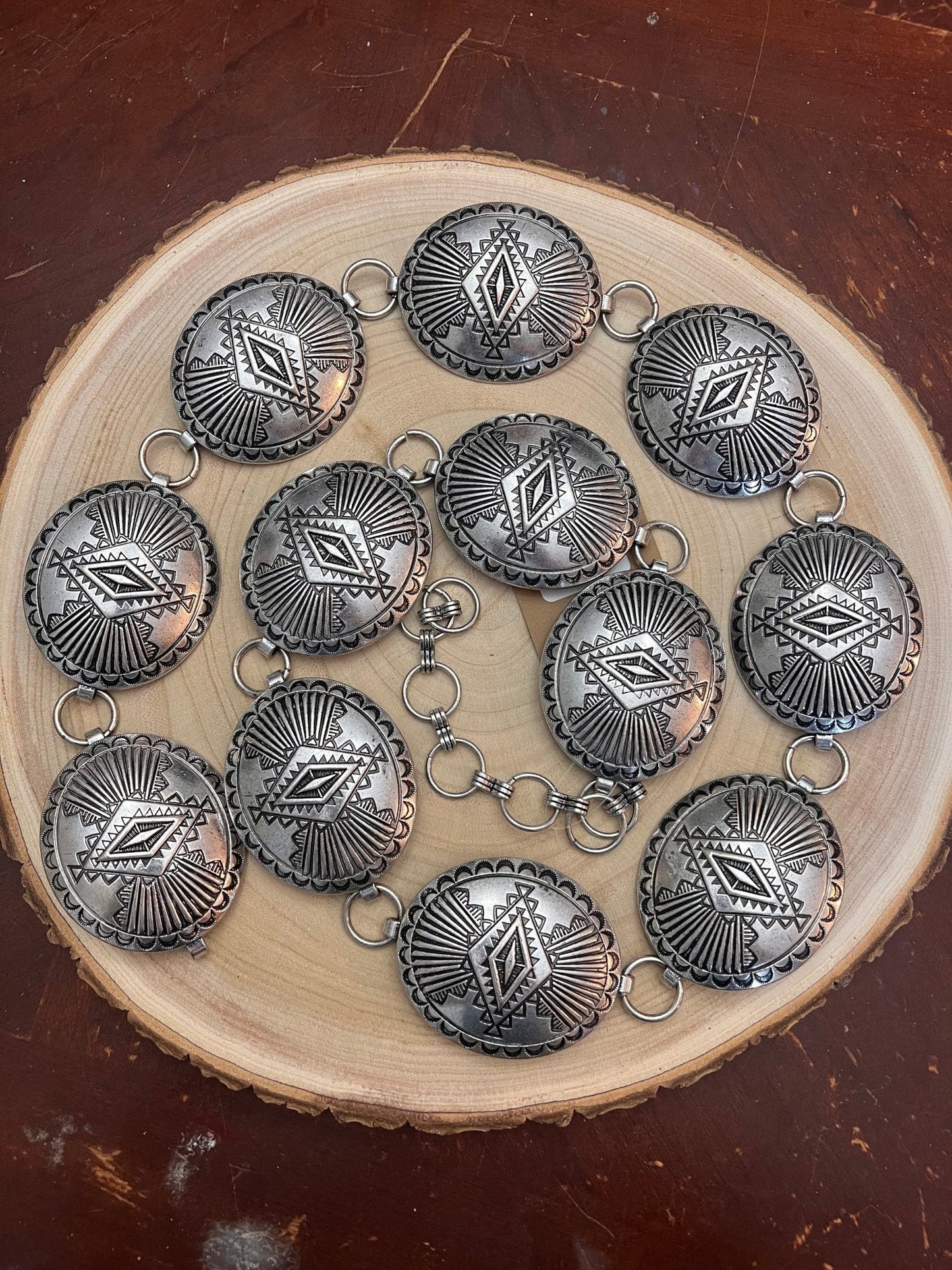 Albuquerque Concho Belt - small/medium or large/XL