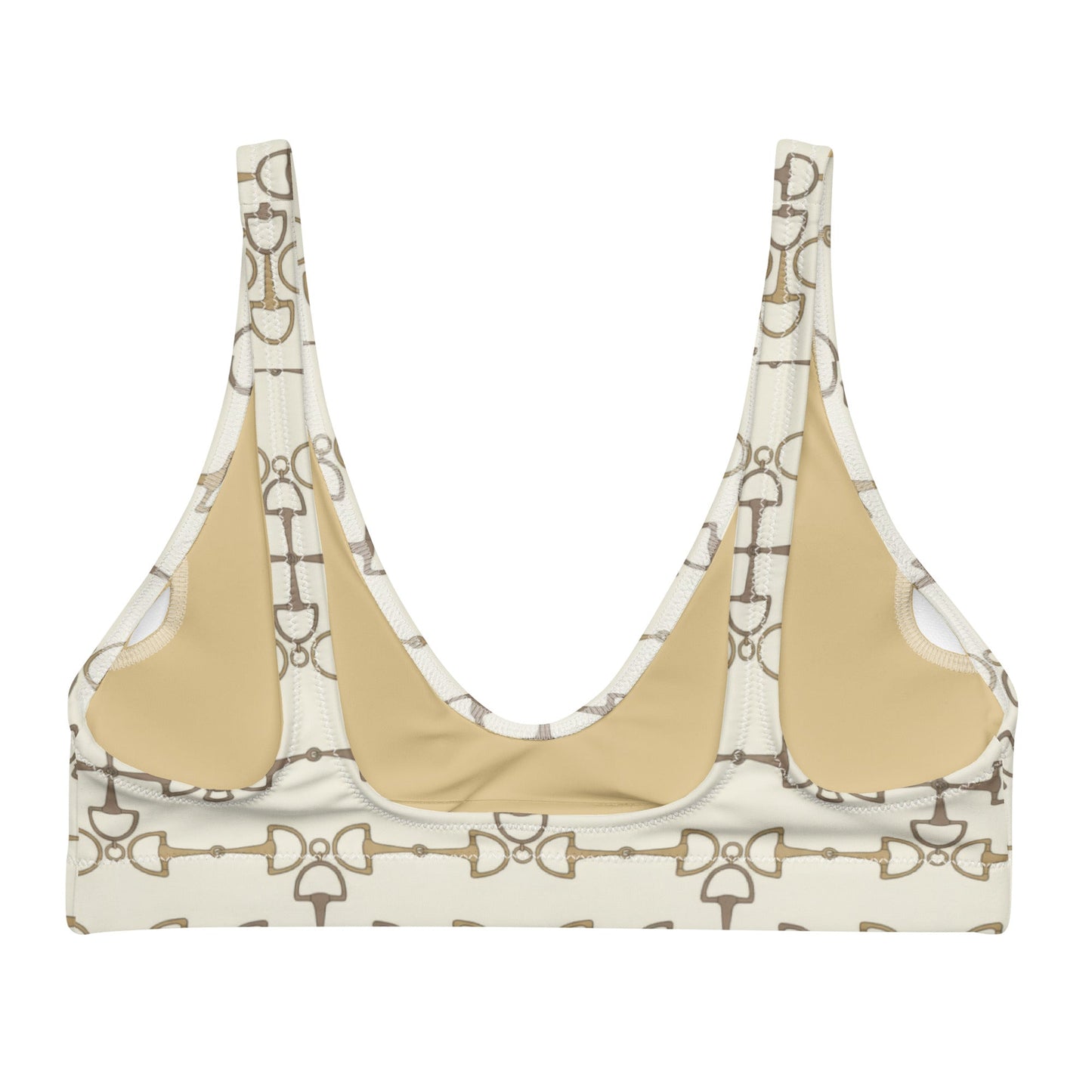Bitline padded bikini top