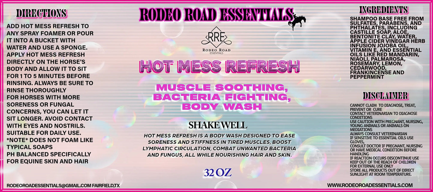 Hot Mess Refresh Wash