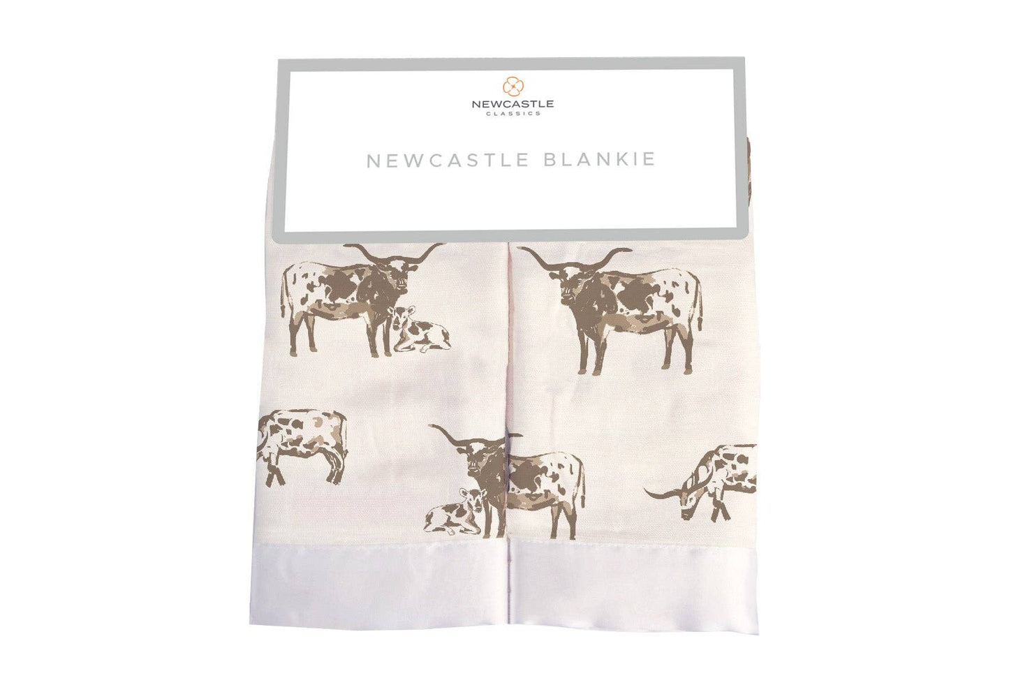 Longhorn Blankie/Burp Cloth