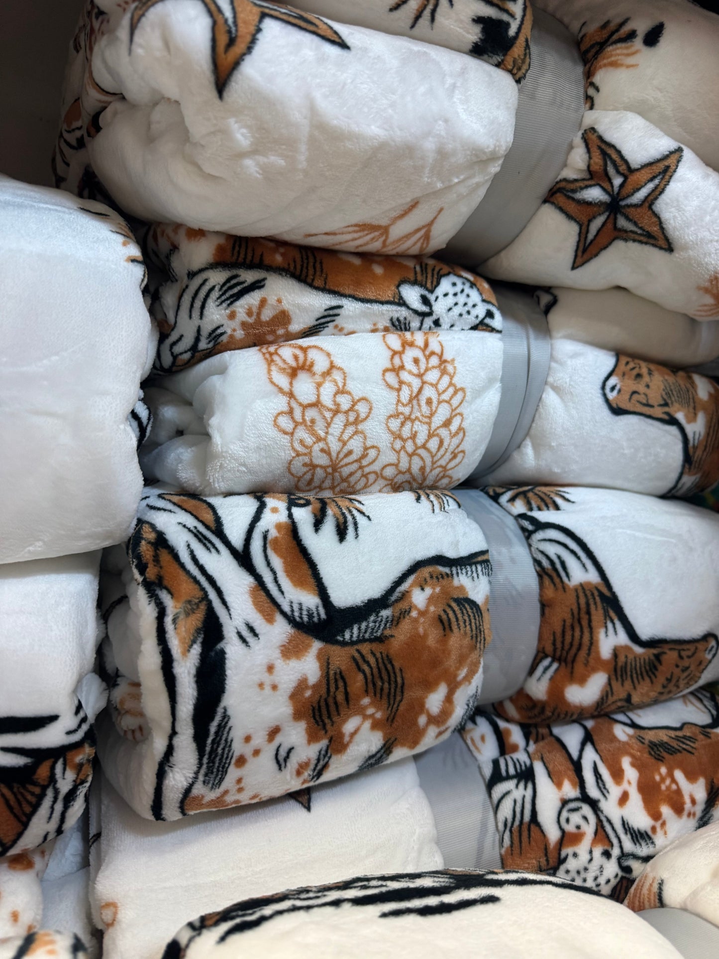 Longhorn Super Plush Blanket