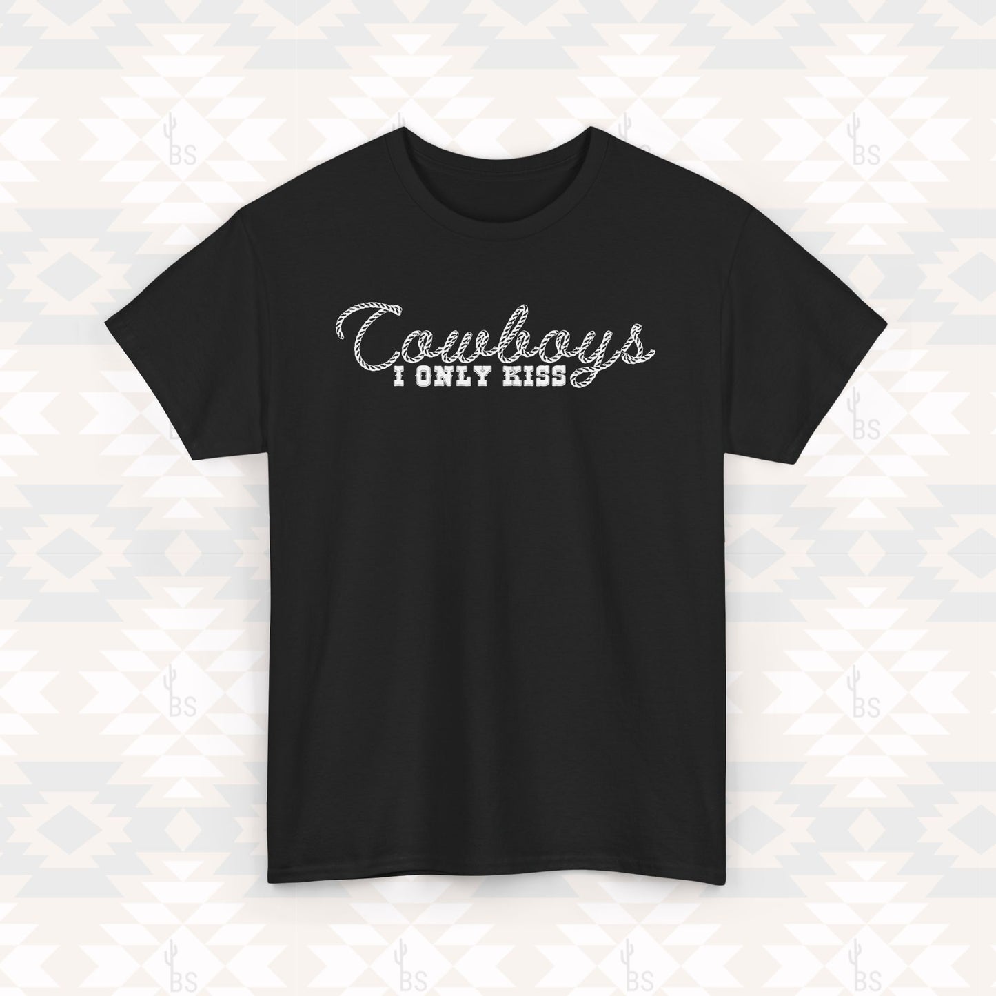 I Only Kiss Cowboys Tee