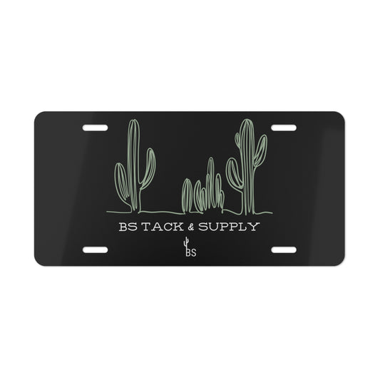 BS Tack License Plate
