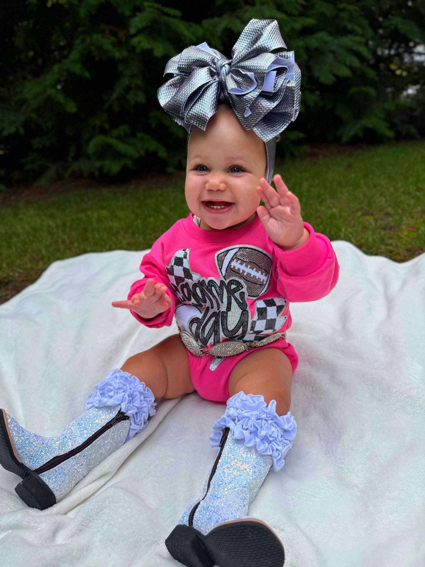 Metallic Messy Headwraps