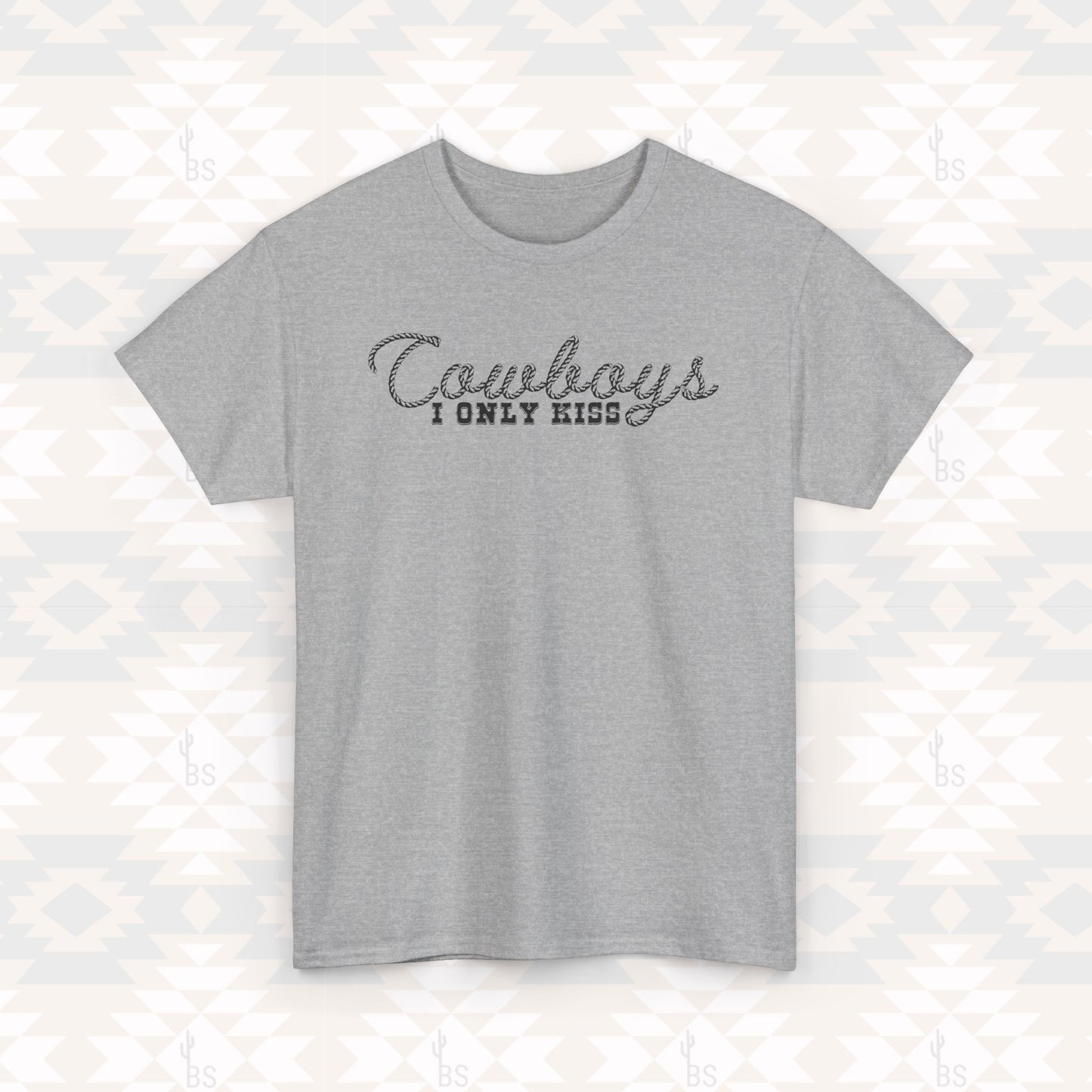 I Only Kiss Cowboys Tee