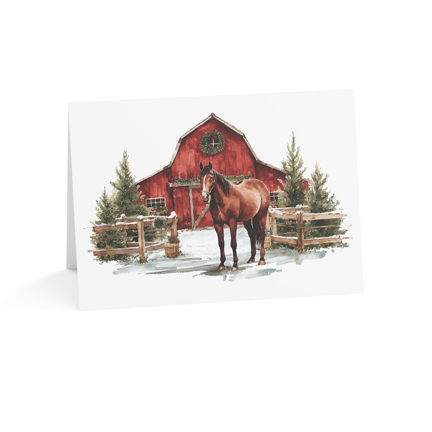 Red Barn Greeting Cards