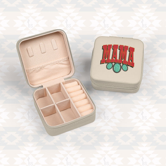 Mama Travel Jewelry Case