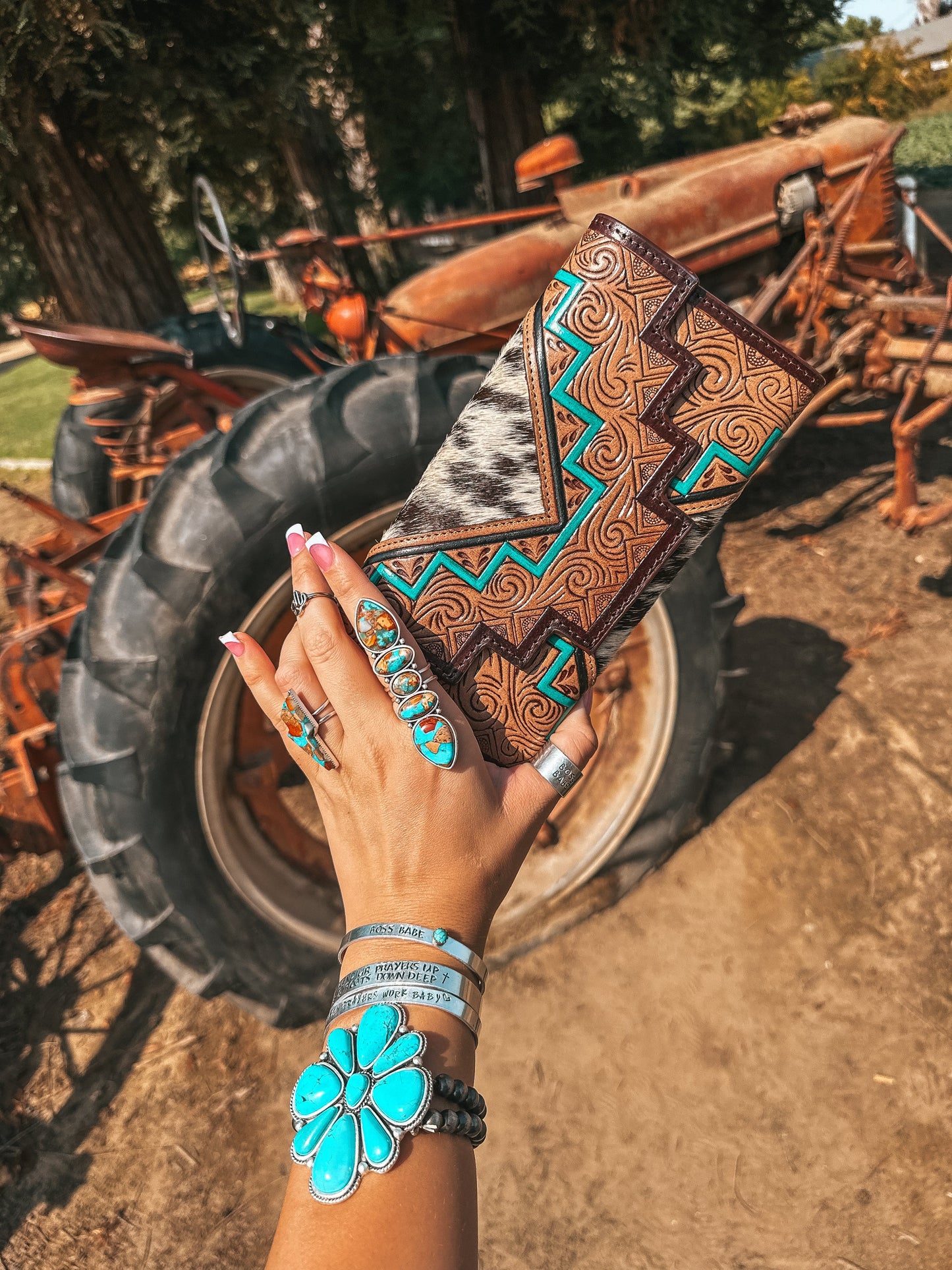 The Sea Moss Waves Wallet