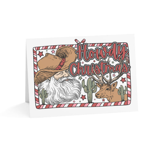 Howdy Christmas Greeting Cards