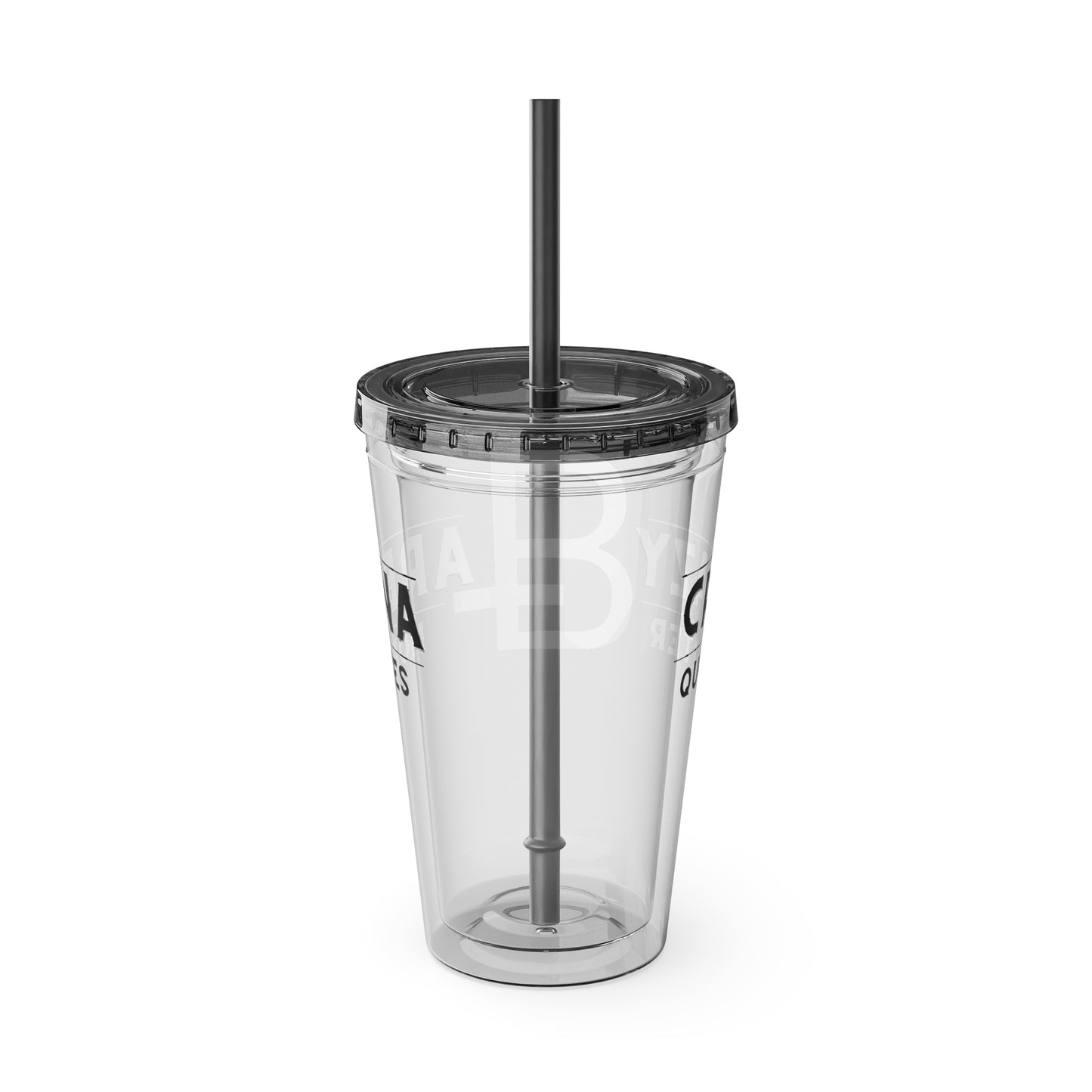 Crazy B Arena Tumbler with Straw