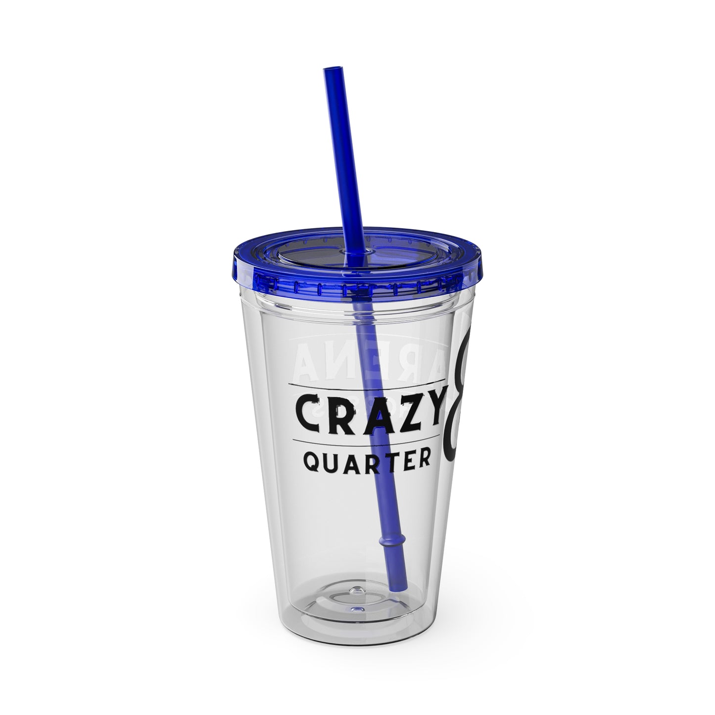Crazy B Arena Tumbler with Straw