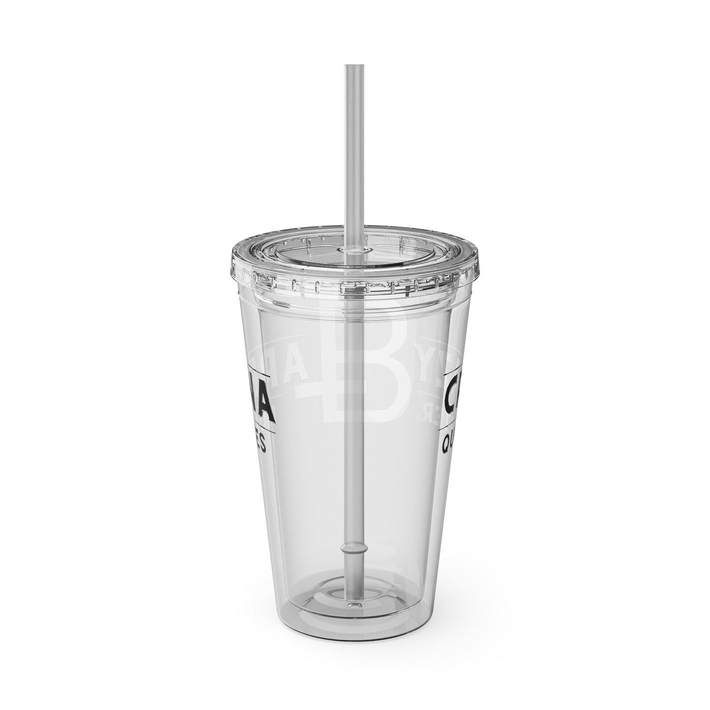 Crazy B Arena Tumbler with Straw