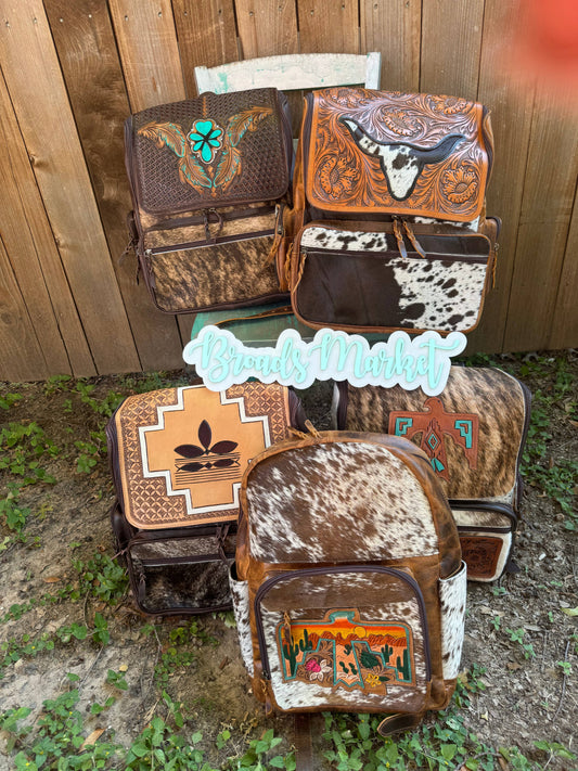 Tooled Backpacks