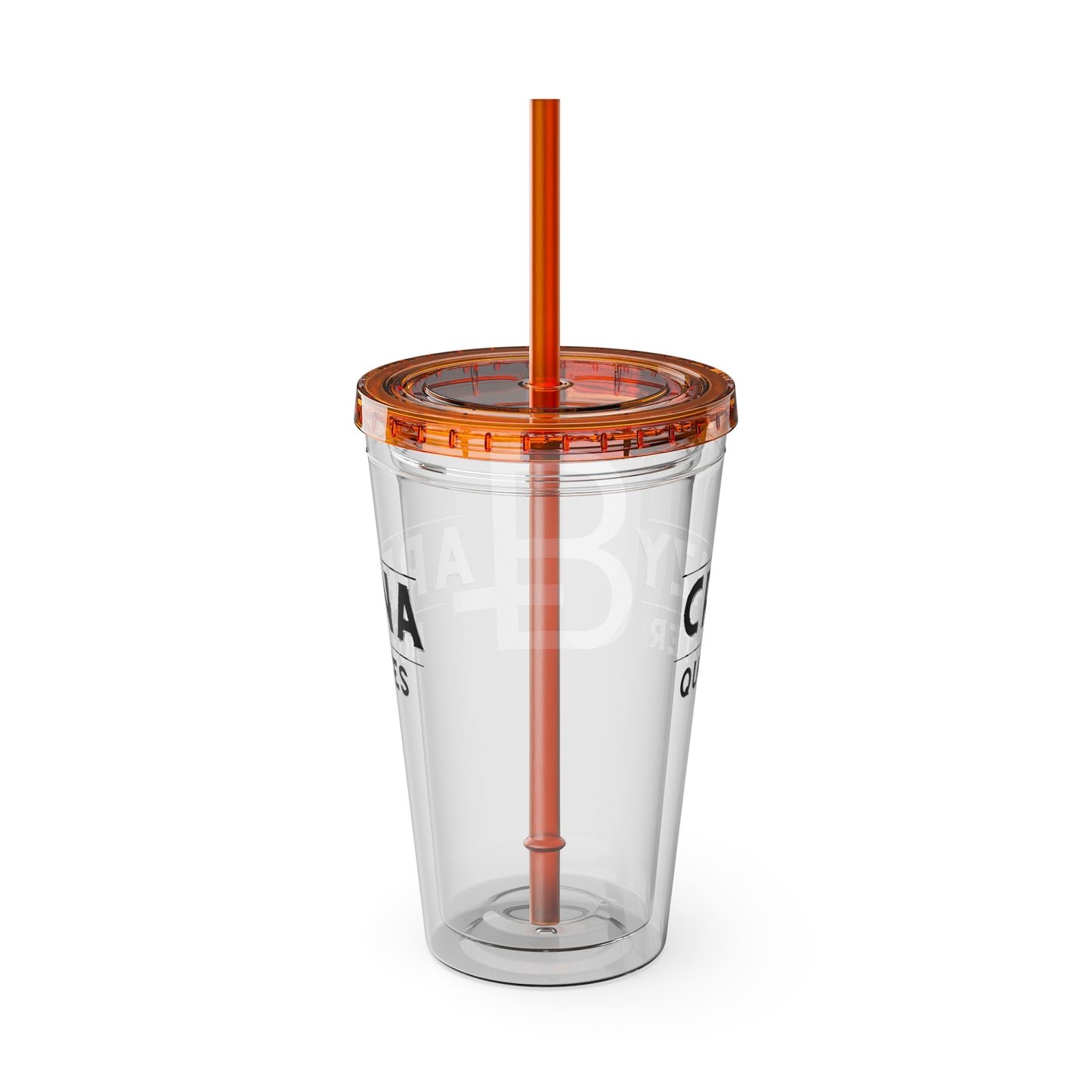 Crazy B Arena Tumbler with Straw