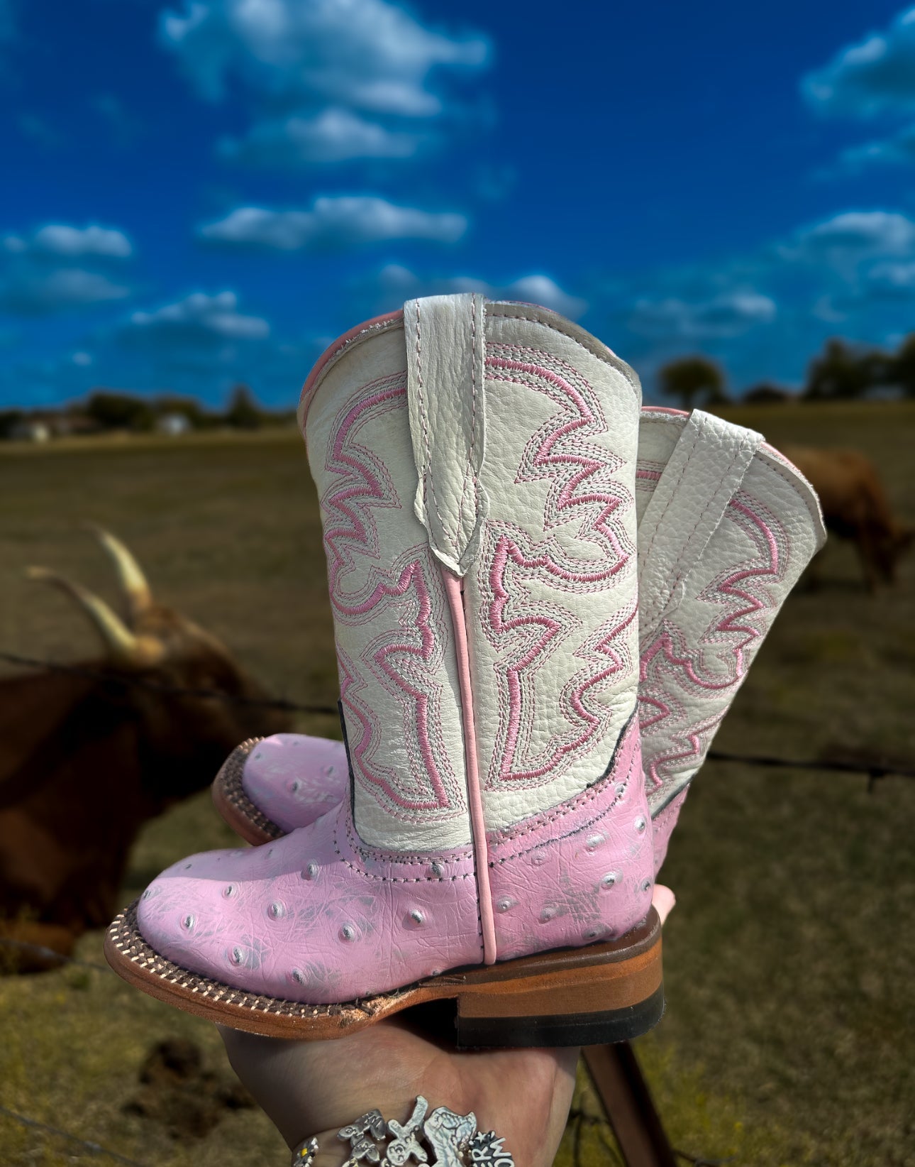 Bubblegum Pink Tanner Mark Boots (FINAL SALE)