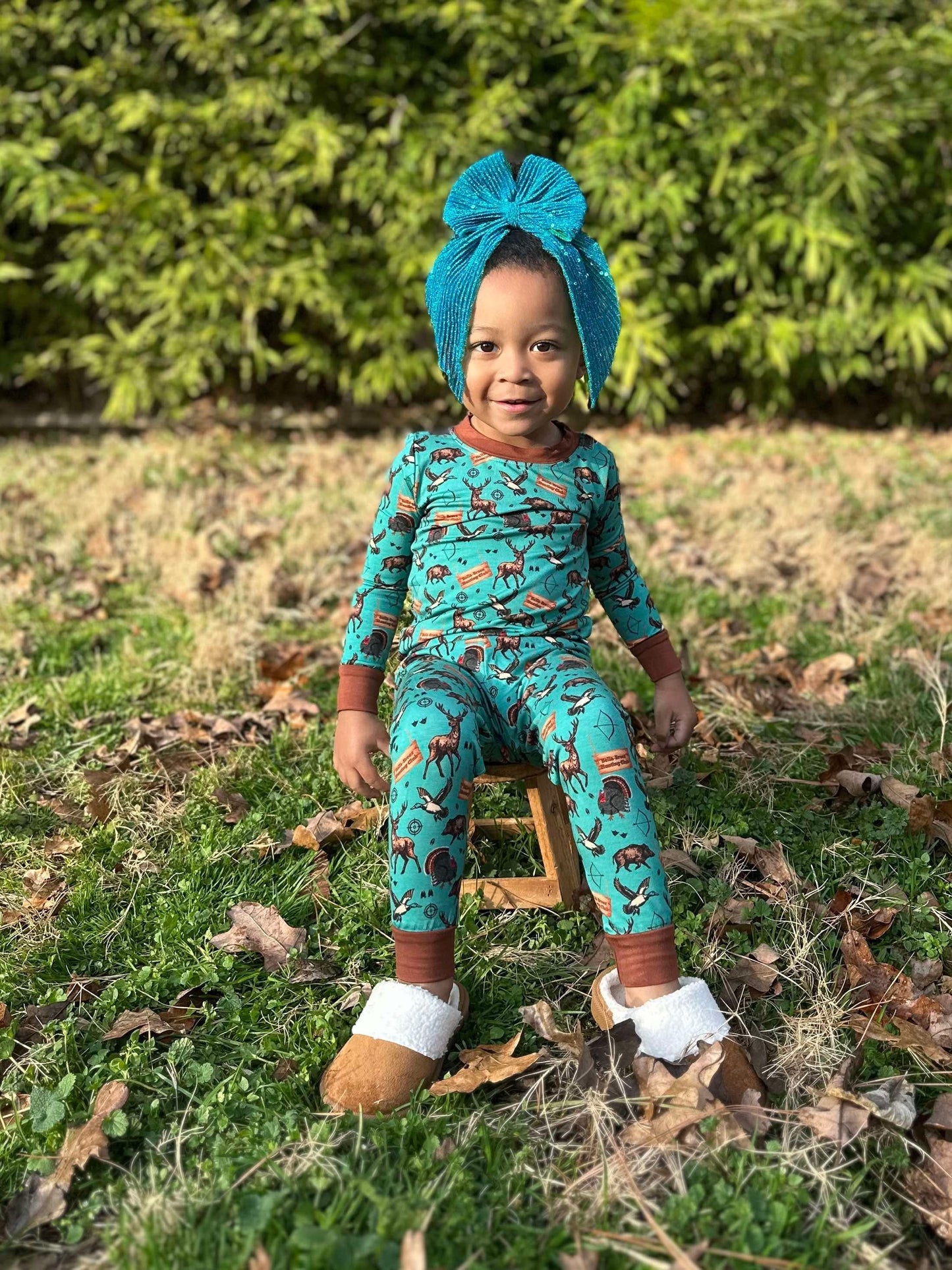 TEAL Hunting Club Bamboo Set (FINAL SALE)