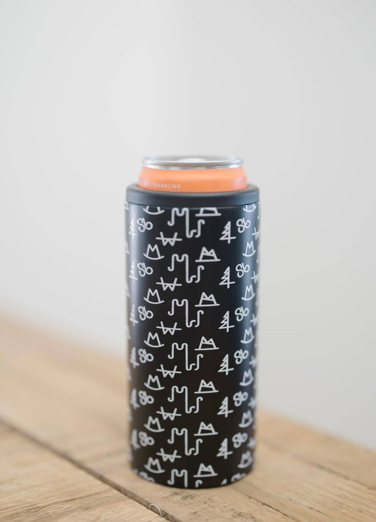 Hard Koozie in Black Brand