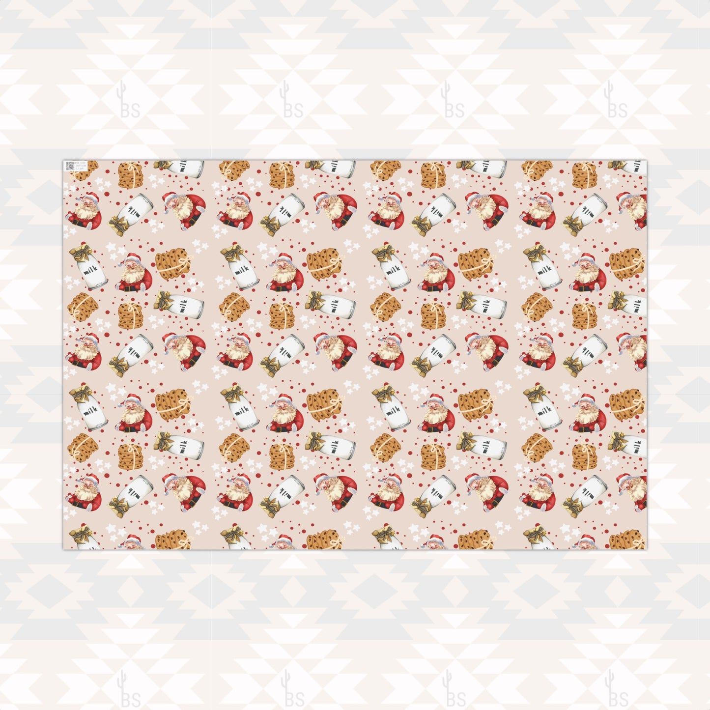 Cookies for Santa Wrapping Paper