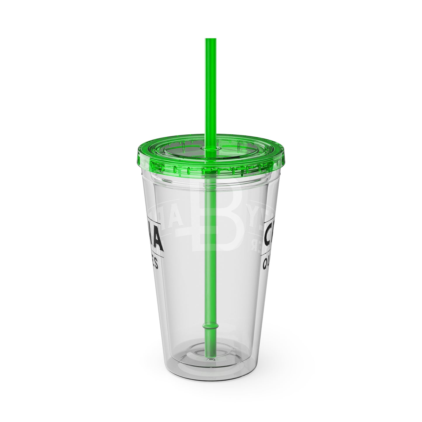 Crazy B Arena Tumbler with Straw