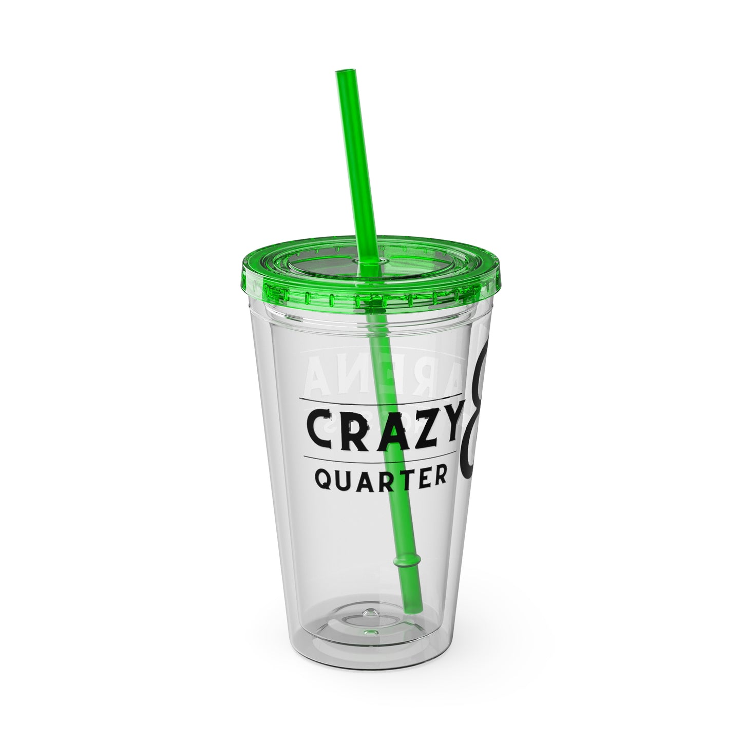 Crazy B Arena Tumbler with Straw