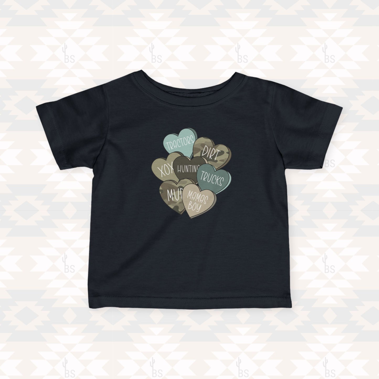 Boys Candy Hearts Valentine’s Tee