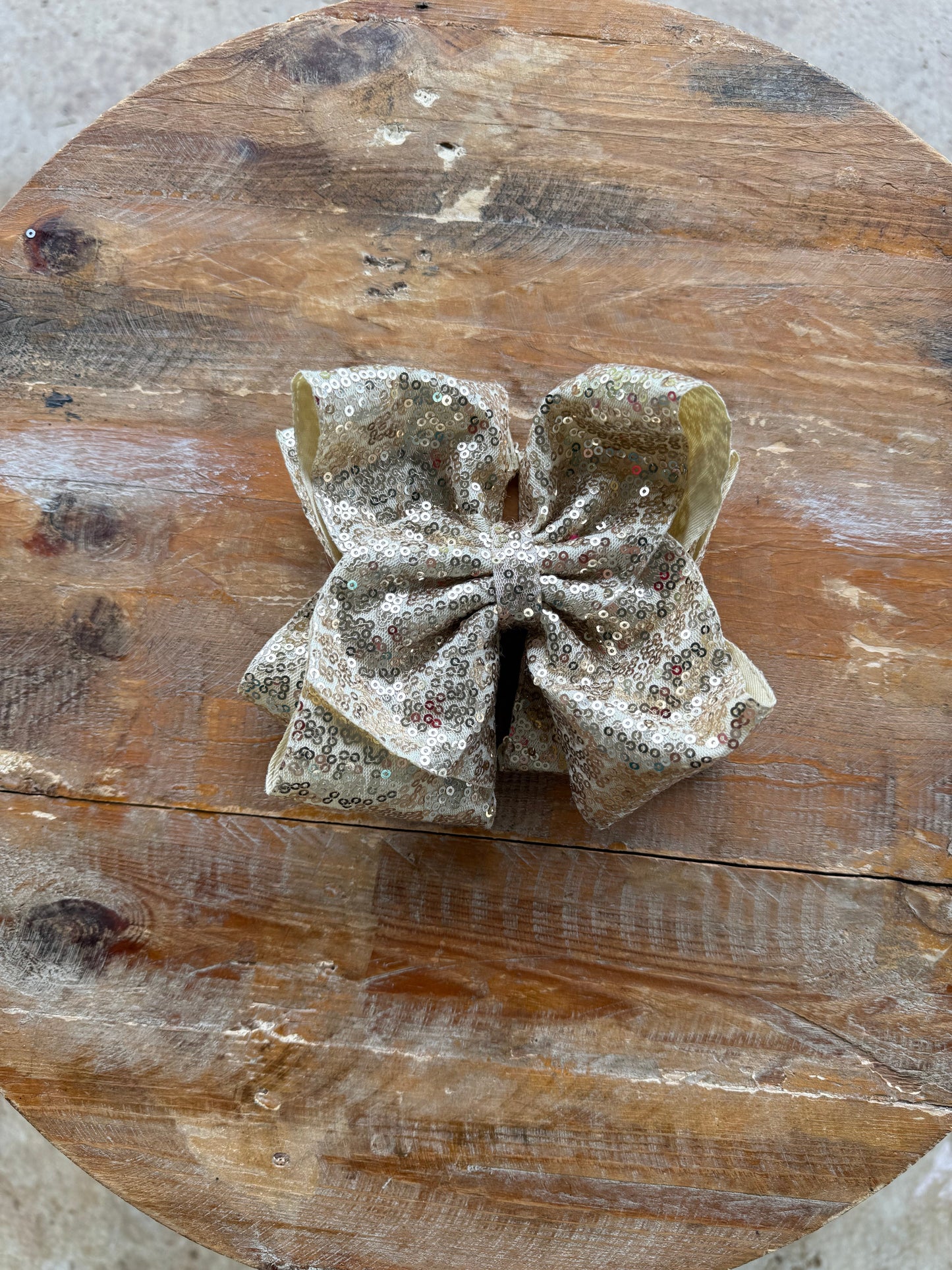 Sequin 7 inch bows