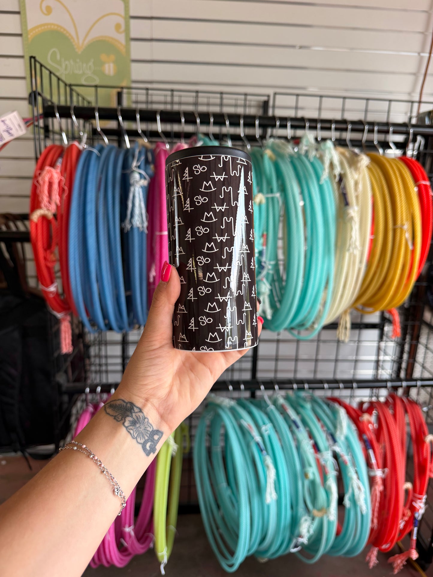 Hard Koozie in Black Brand