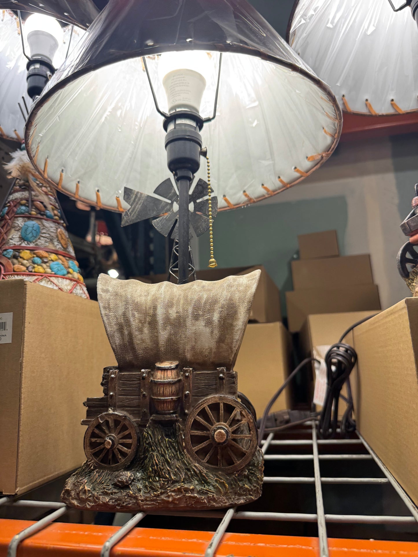 Wagon Lamp
