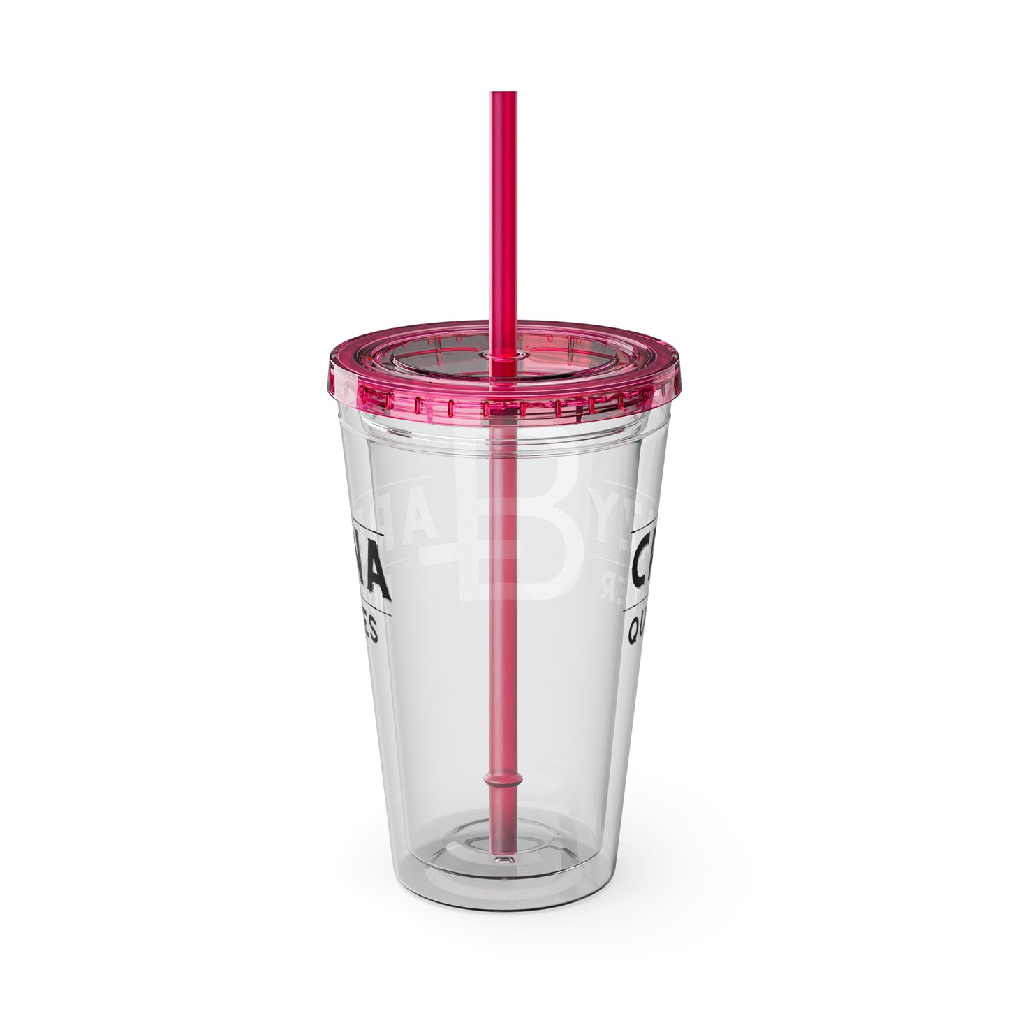 Crazy B Arena Tumbler with Straw