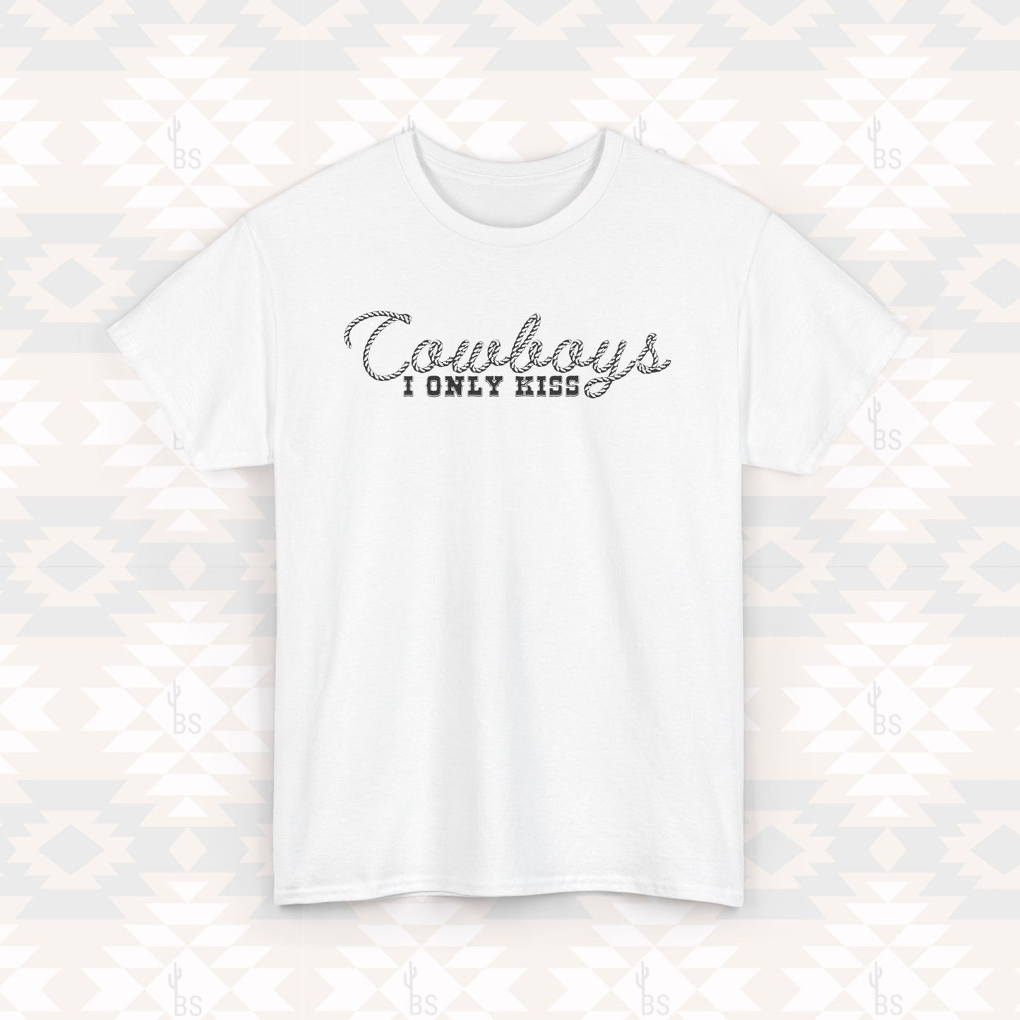 I Only Kiss Cowboys Tee