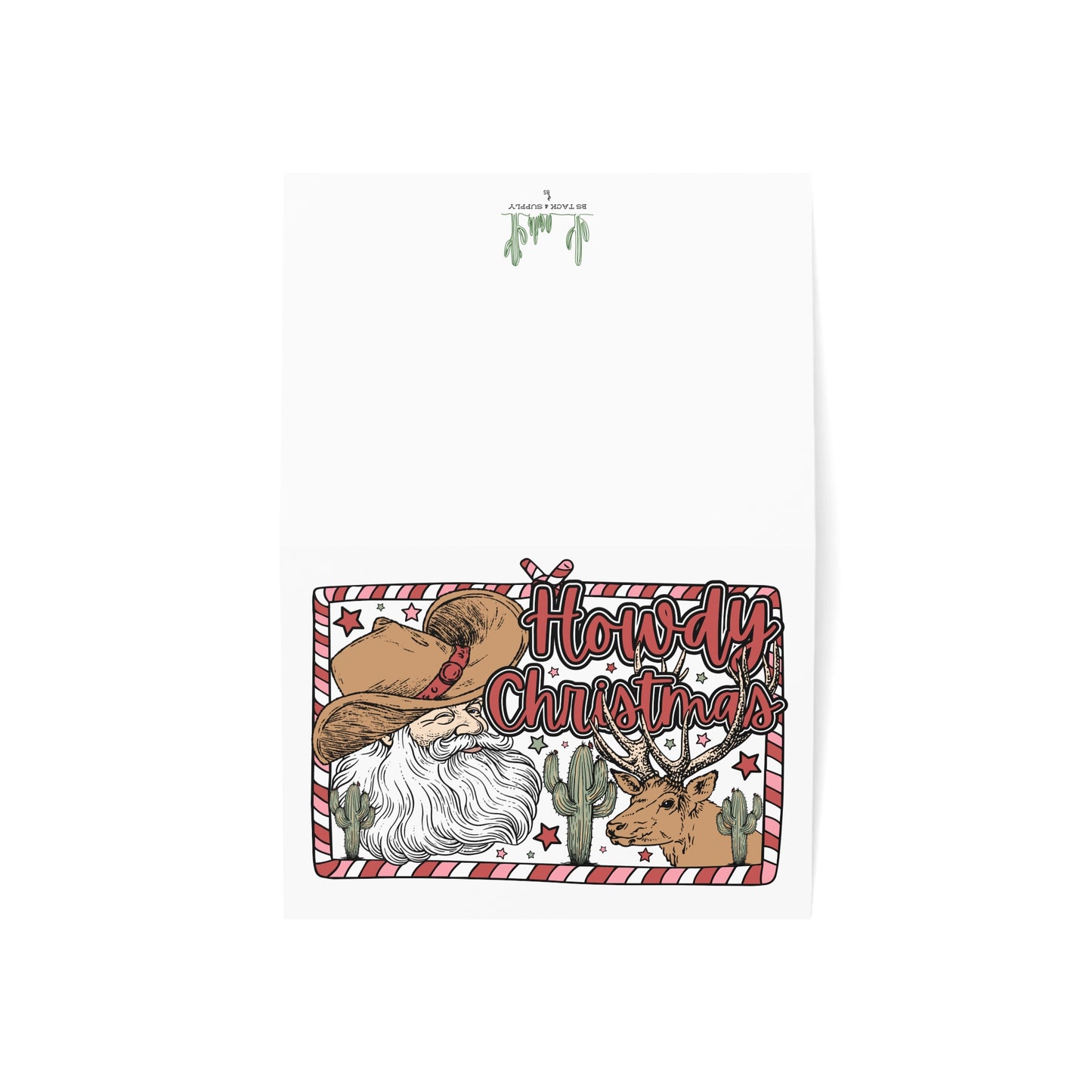Howdy Christmas Greeting Cards