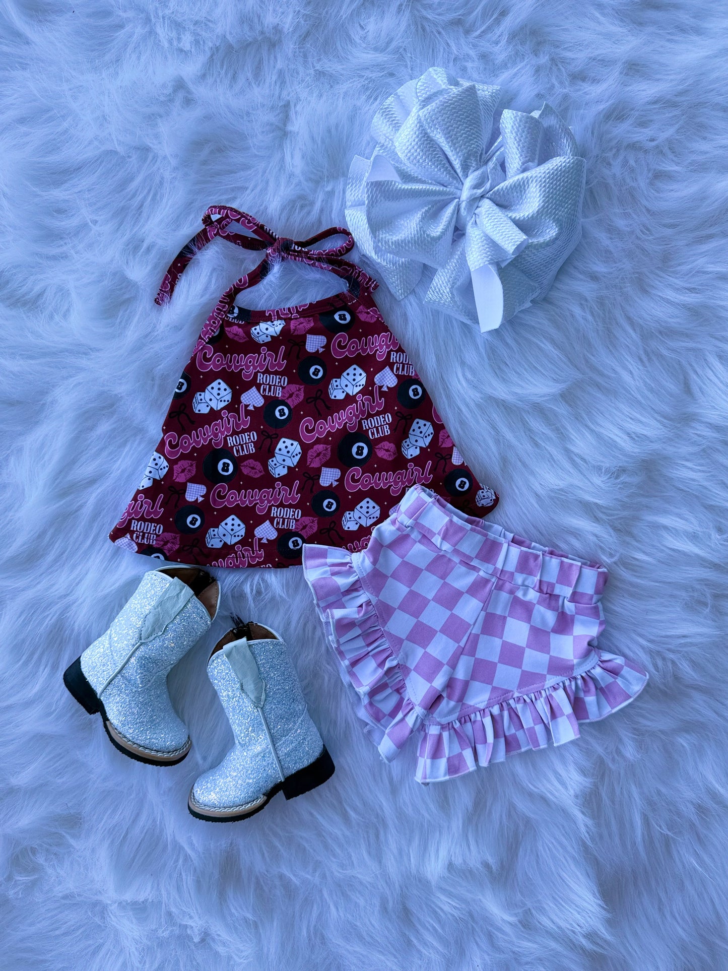 Cowgirl Rodeo Club Swing Top (FINAL SALE)