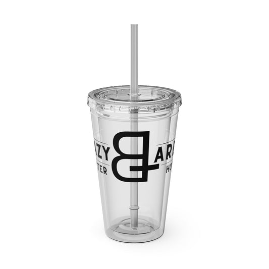 Crazy B Arena Tumbler with Straw