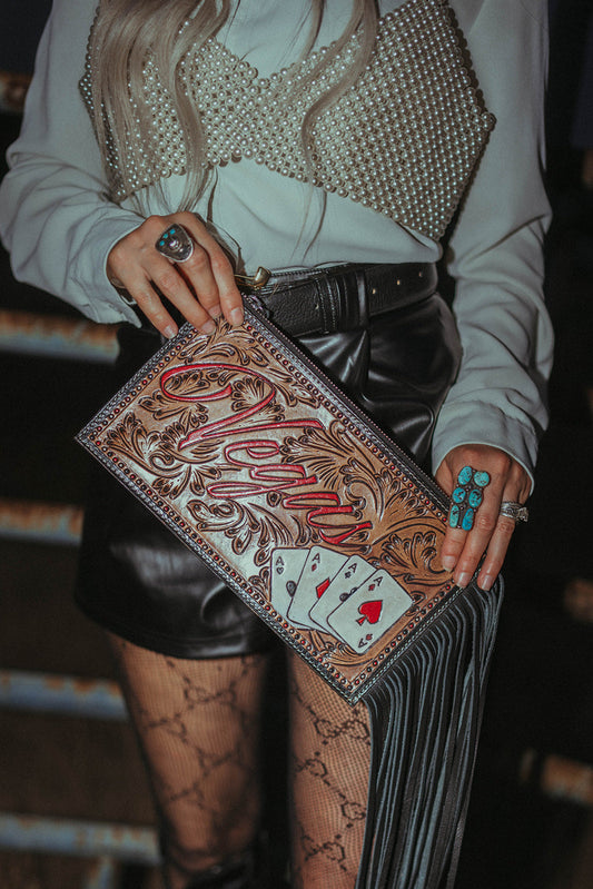 The Vegas Clutch Wristlet