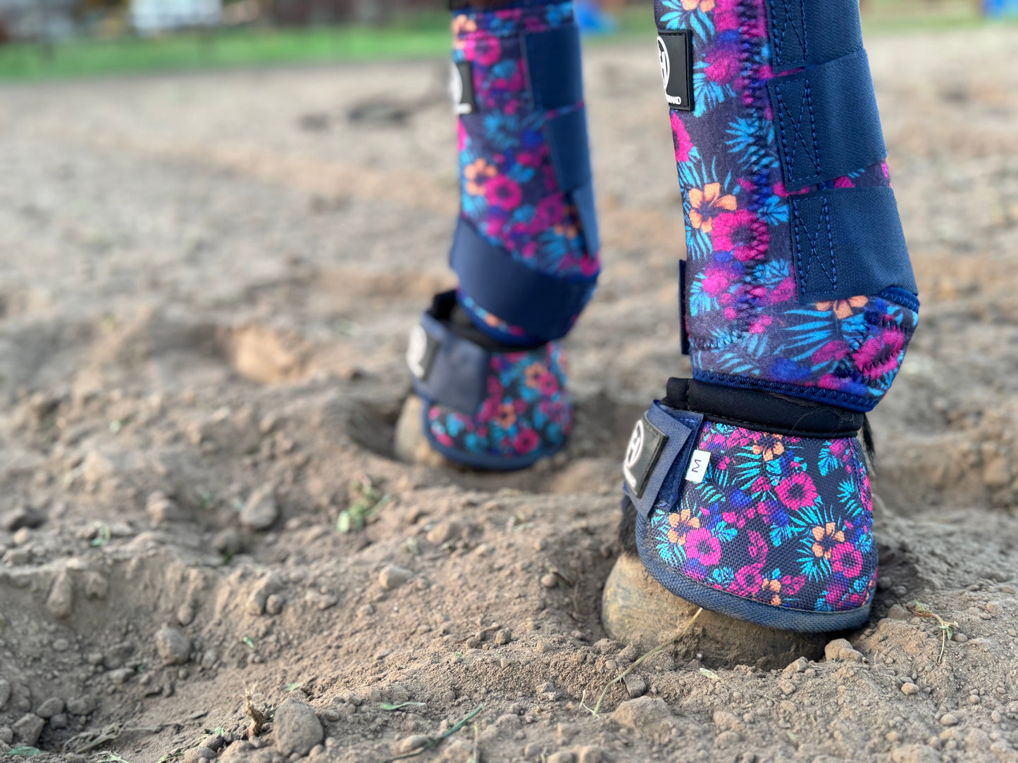 Rodeo Riviera Tropical Print Bell Boot