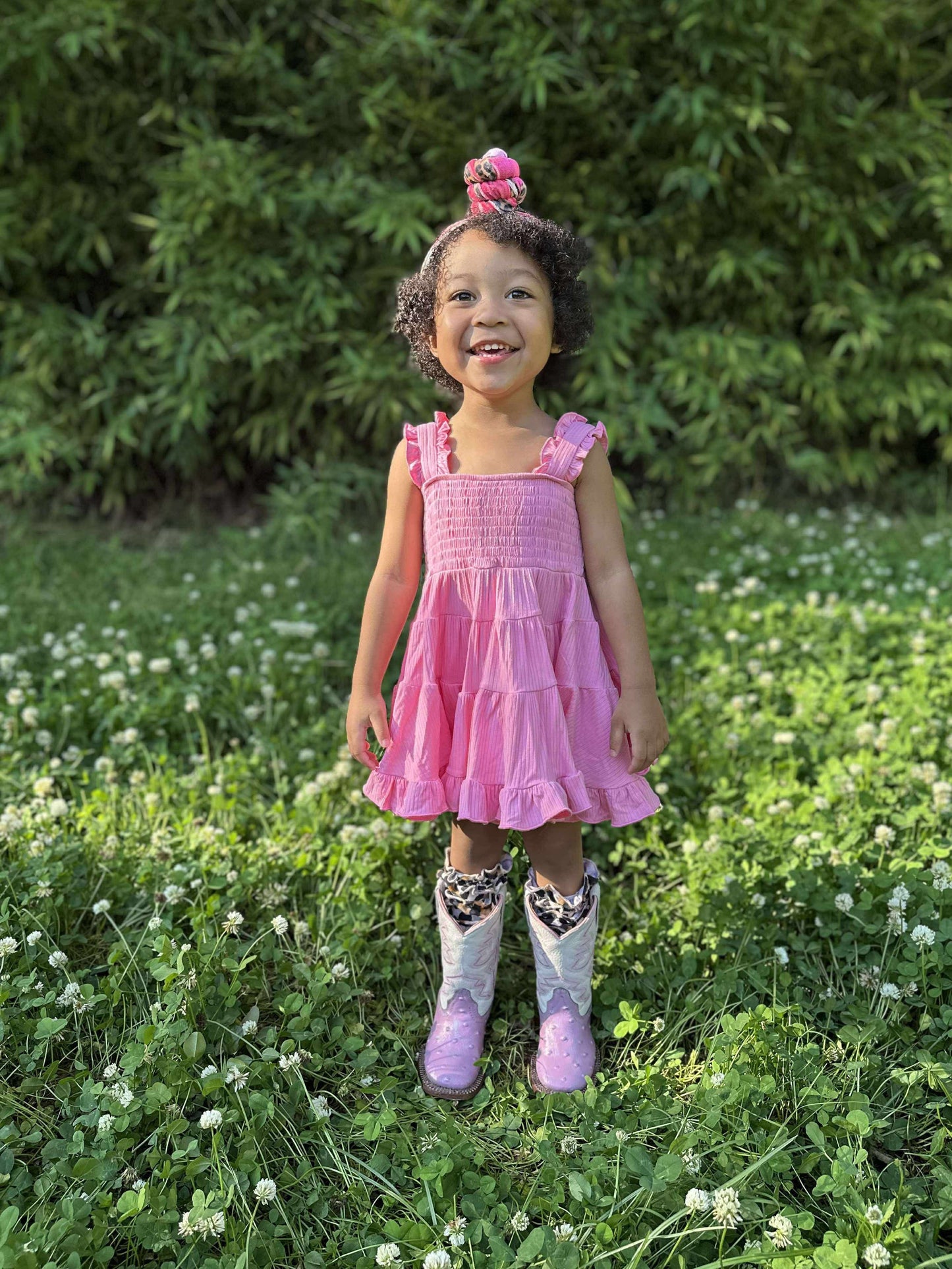 Bubblegum Pink Tanner Mark Boots (FINAL SALE)