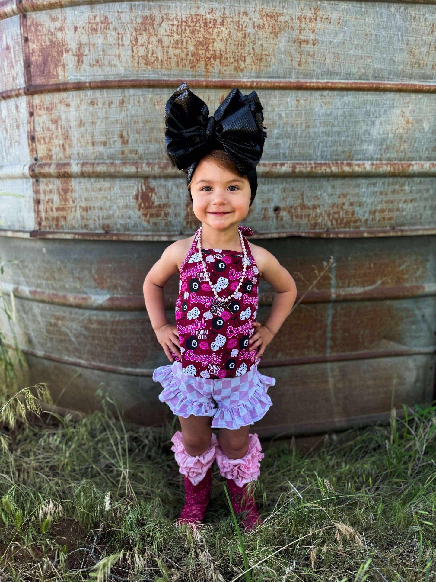 Cowgirl Rodeo Club Swing Top (FINAL SALE)