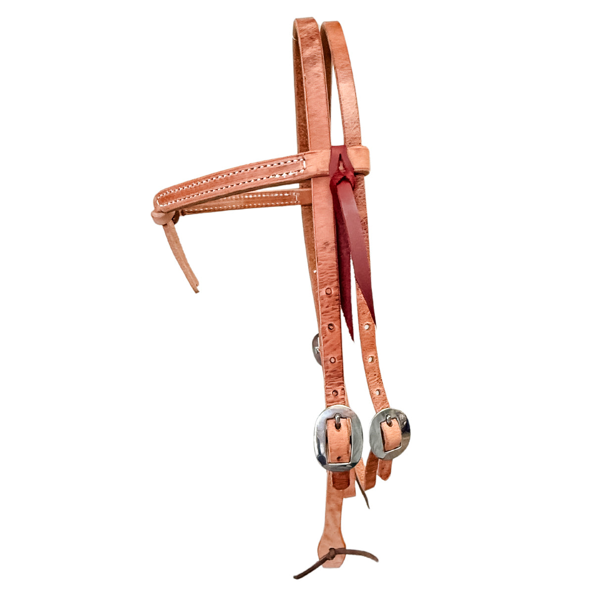 Harness Leather Knotted Browband Headstall