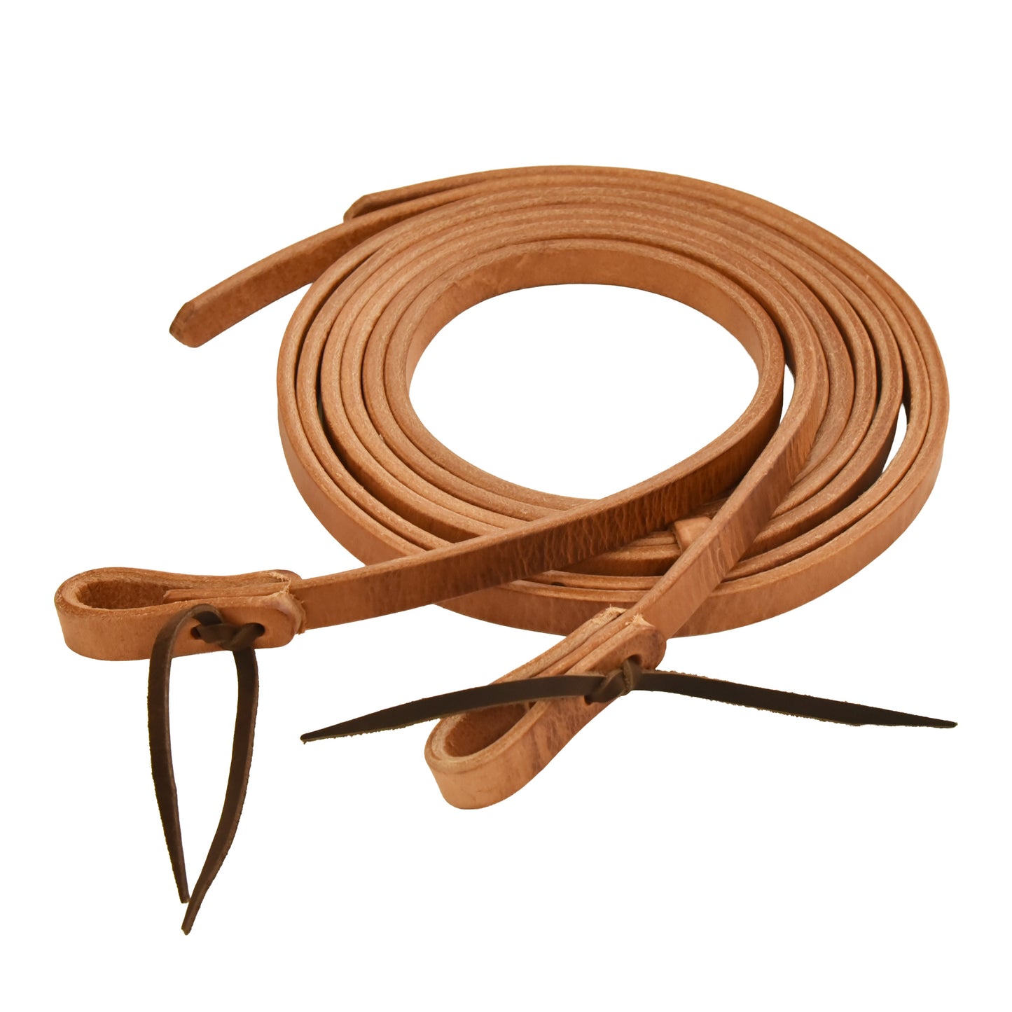 Harness Leather Split Reins - 3/4in x 8ft