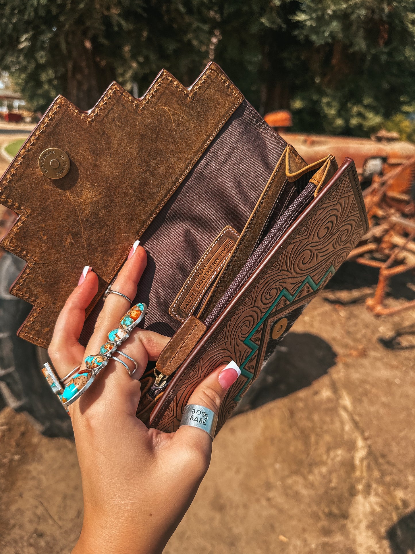 The Sea Moss Waves Wallet