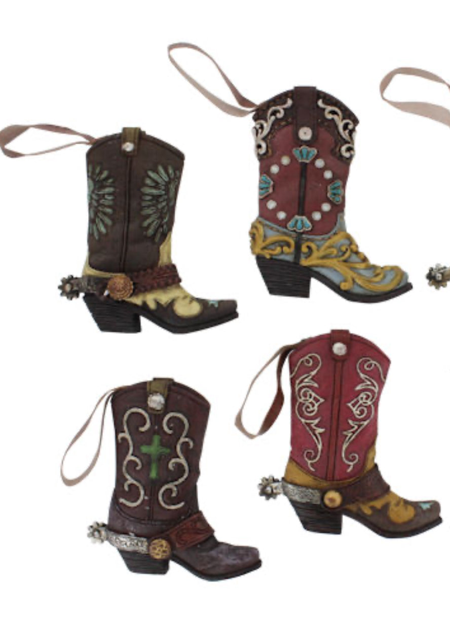 Boot Ornaments Set