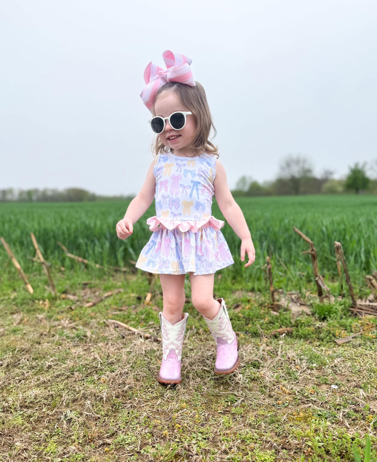 Bubblegum Pink Tanner Mark Boots (FINAL SALE)