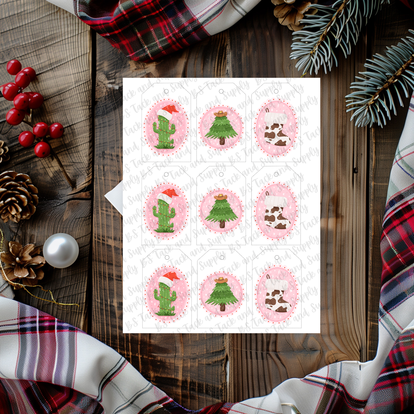 Printable Gift Tags — Instant Download