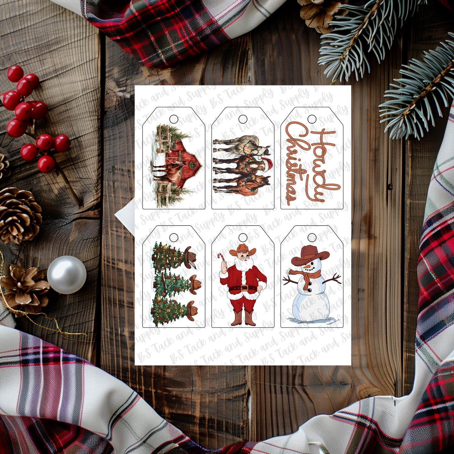 Printable Gift Tags — Instant Download